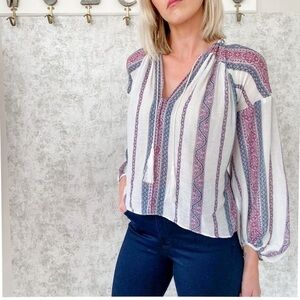 Derek Lam 10 Crosby Cinched Back Top